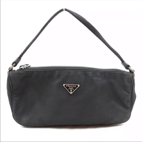 Prada Handbags - Prada Black Nylon Tessuto Mini Bag!